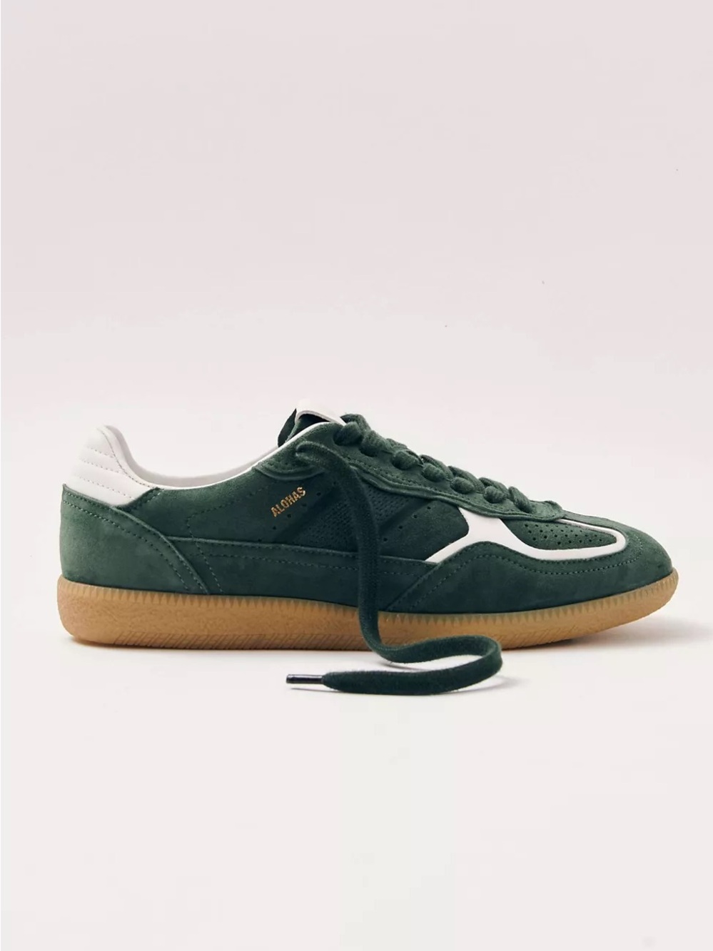 ALOHAS tb. 490 Leather Sneakers - Rife Forest Green